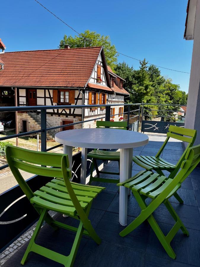 Elsasslogie Im Winzerdorf Apartment Cleebourg ภายนอก รูปภาพ